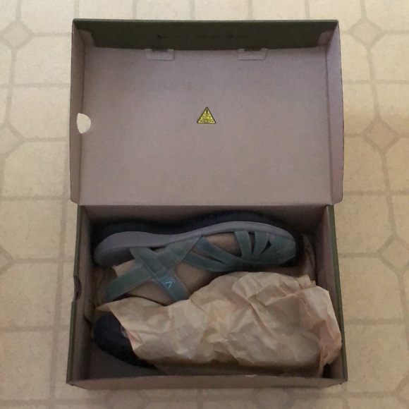 Keen Rose Sandals Mineral Blue and Grey sz 9 - Picture 2 of 12